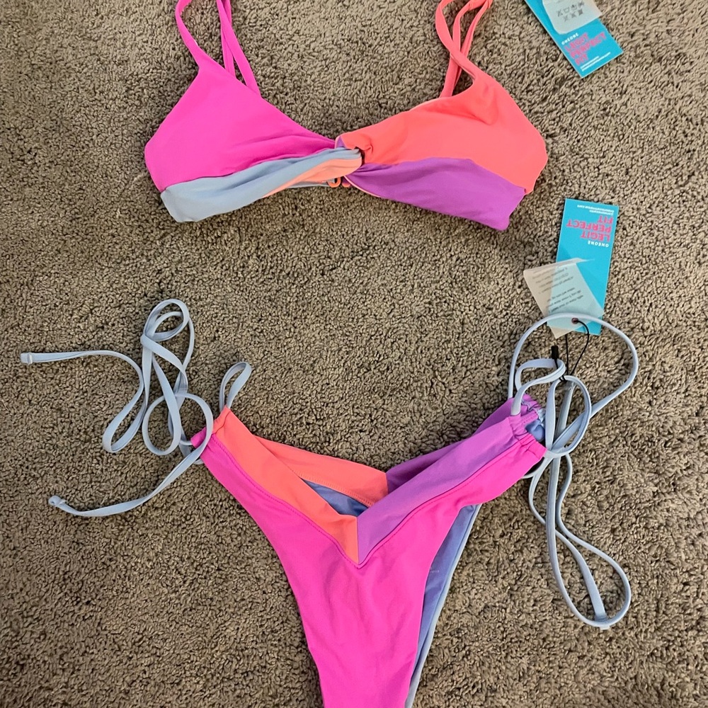 Colorful Women's Bikini Set